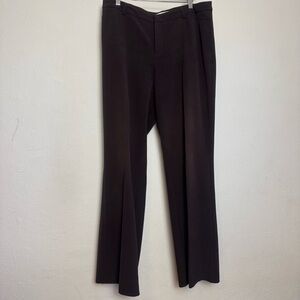 Coldwater Creek Dark Brown Chocolate Wide‎ Leg Trousers